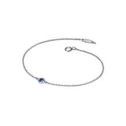 Tiffany & Co. Elsa Peretti® Color by the Yard Sapphire Bracelet in Platinum | ^ Bracelets|Platinum Jewelry