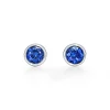 Tiffany & Co. Elsa Peretti® Color by the Yard earrings in platinum with sapphires. | ^ Earrings|Platinum Jewelry
