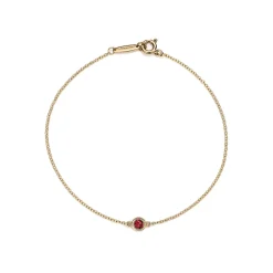 Tiffany & Co. Elsa Peretti® Color by the Yard Bracelet in Yellow Gold with a Ruby | ^ Bracelets|Gifts for Her