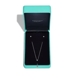 Tiffany & Co. Elsa Peretti® Color by the Yard Pendant & Earrings Set in Silver with Aquamarine | ^ Gifts for Her|Her