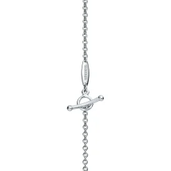Tiffany & Co. Elsa Peretti® Color by the Yard sprinkle necklace in platinum with gemstones. | ^ Necklaces & Pendants|Platinum Jewelry