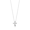 Tiffany & Co. Elsa Peretti® cross pendant in sterling silver, 14 mm wide. | ^ Necklaces & Pendants|Sterling Silver Jewelry