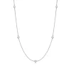 Tiffany & Co. Elsa Peretti® Diamonds by the Yard® necklace in platinum. | ^ Necklaces & Pendants|Platinum Jewelry