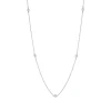 Tiffany & Co. Elsa Peretti® Diamonds by the Yard® necklace in sterling silver. | ^ Necklaces & Pendants|Sterling Silver Jewelry