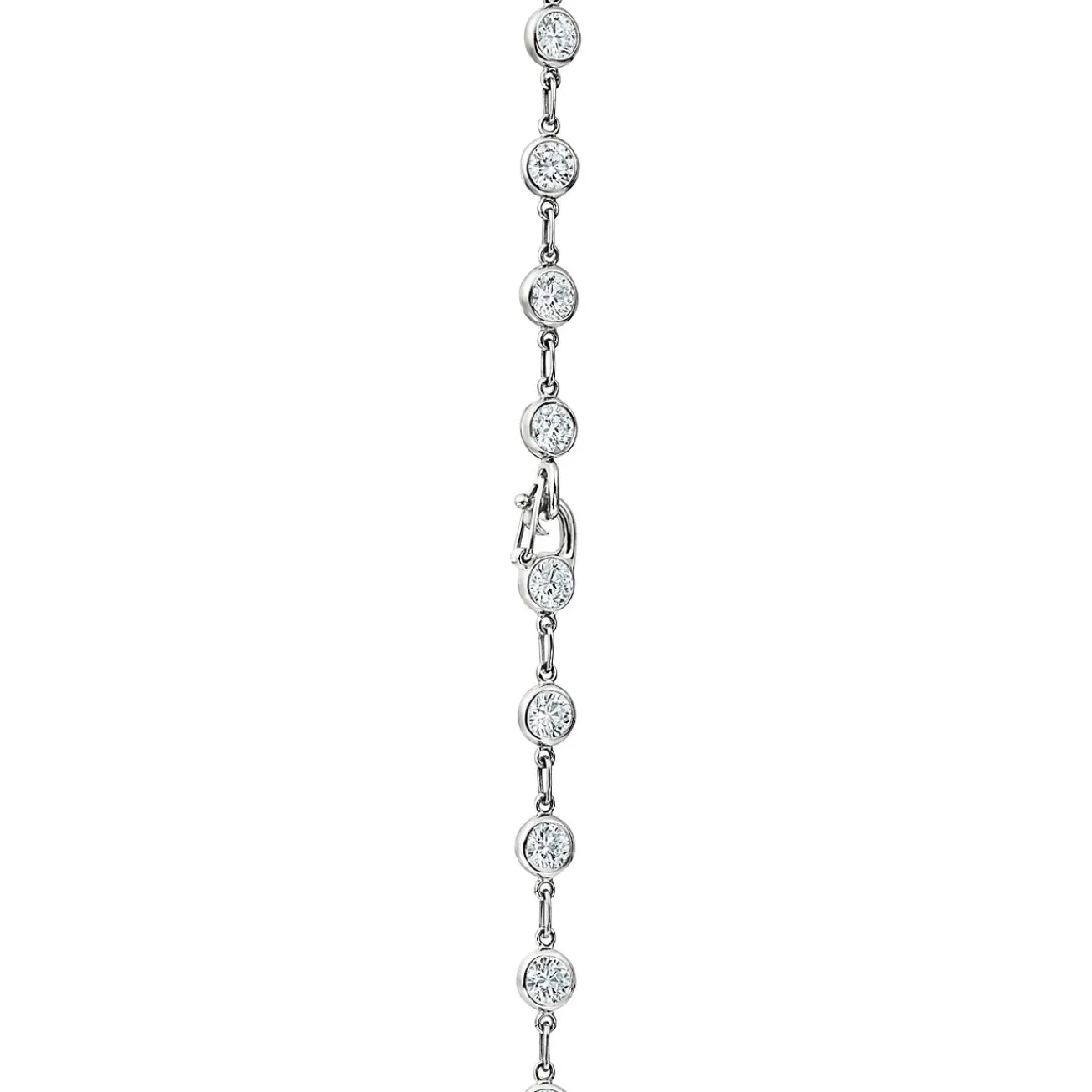 Tiffany & Co. Elsa Peretti® Diamonds by the Yard® necklace in platinum. | ^ Necklaces & Pendants|Elsa Peretti®