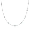 Tiffany & Co. Elsa Peretti® Diamonds by the Yard® necklace in platinum. | ^ Necklaces & Pendants|Platinum Jewelry