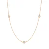 Tiffany & Co. Elsa Peretti® Diamonds by the Yard® necklace in 18k rose gold. | ^ Necklaces & Pendants|Rose Gold Jewelry