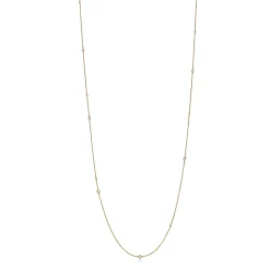 Tiffany & Co. Elsa Peretti® Diamonds by the Yard® sprinkle necklace in 18k gold. | ^ Necklaces & Pendants|Gold Jewelry