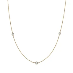 Tiffany & Co. Elsa Peretti® Diamonds by the Yard® necklace in 18k gold. | ^ Necklaces & Pendants|Gold Jewelry