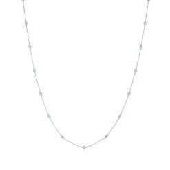 Tiffany & Co. Elsa Peretti® Diamonds by the Yard® necklace in platinum. | ^ Necklaces & Pendants|Platinum Jewelry