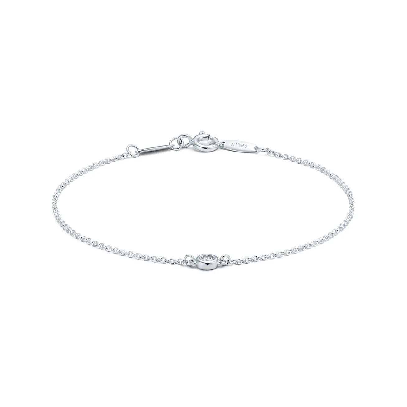Tiffany & Co. Elsa Peretti® Diamonds by the Yard® bracelet in sterling silver. | ^ Bracelets|Gifts for Her