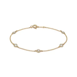 Tiffany & Co. Elsa Peretti® Diamonds by the Yard® bracelet in 18k gold. | ^ Bracelets|Gold Jewelry