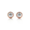 Tiffany & Co. Elsa Peretti® Diamonds by the Yard® Earrings in Rose Gold | ^ Earrings|Dainty Jewelry