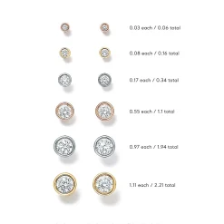 Tiffany & Co. Elsa Peretti® Diamonds by the Yard® Earrings in Rose Gold | ^ Earrings|Dainty Jewelry