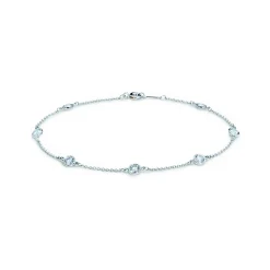 Tiffany & Co. Elsa Peretti® Diamonds by the Yard® bracelet in platinum. | ^ Bracelets|Platinum Jewelry