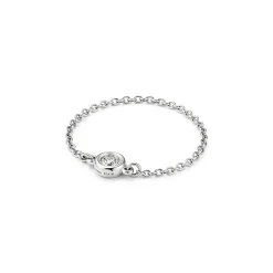 Tiffany & Co. Elsa Peretti® Diamonds by the Yard® ring in platinum. | ^ Rings|Platinum Jewelry