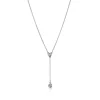 Tiffany & Co. Elsa Peretti® Diamonds by the Yard® necklace in sterling silver. | ^ Necklaces & Pendants|Sterling Silver Jewelry