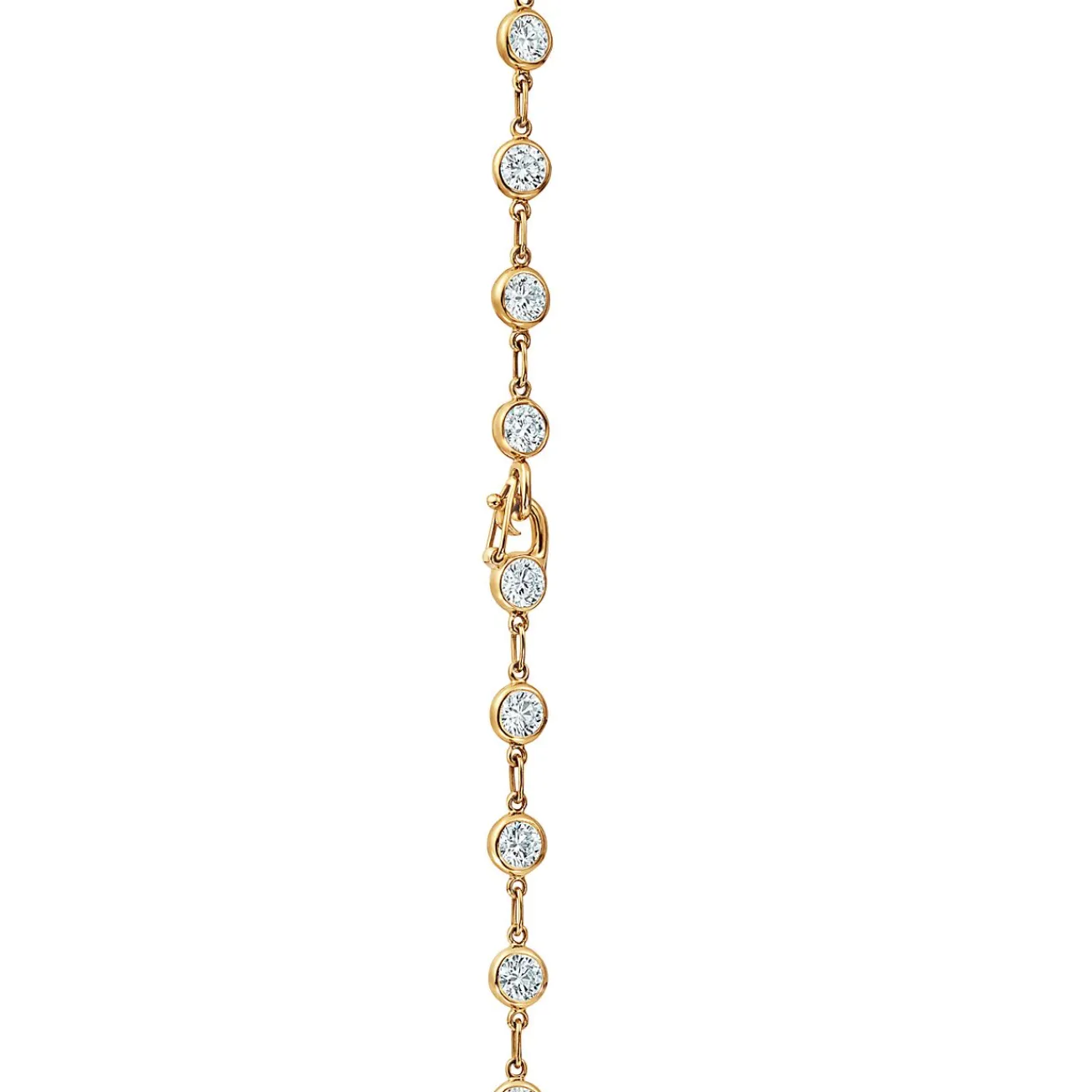 Tiffany & Co. Elsa Peretti® Diamonds by the Yard® necklace in 18k gold. | ^ Necklaces & Pendants|Gold Jewelry
