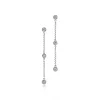Tiffany & Co. Elsa Peretti® Diamonds by the Yard® Drop Earrings in Platinum | ^ Earrings|Platinum Jewelry