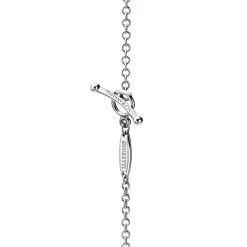 Tiffany & Co. Elsa Peretti® Diamonds by the Yard® Sprinkle Necklace in Platinum with Diamonds | ^ Necklaces & Pendants|Platinum Jewelry