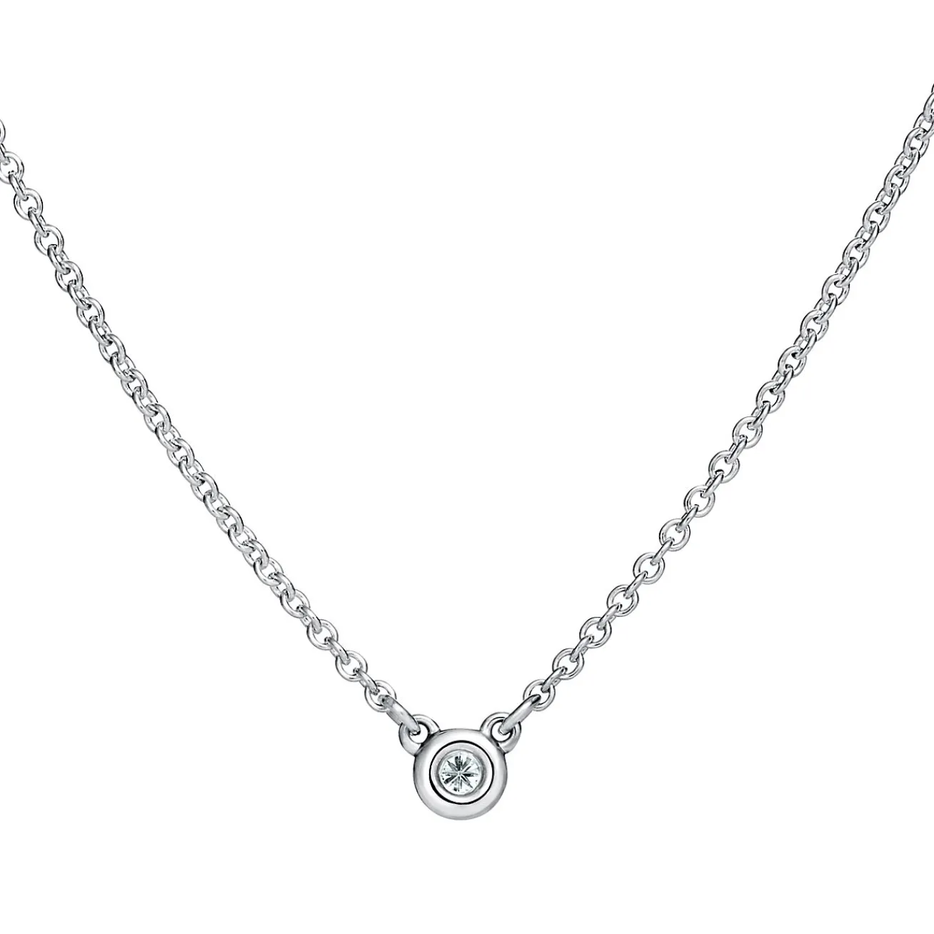 Tiffany & Co. Elsa Peretti® Diamonds by the Yard® Pendant and Earrings Set in Sterling Silver | ^ Sterling Silver Jewelry|Elsa Peretti®