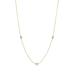 Tiffany & Co. Elsa Peretti® Diamonds by the Yard® necklace in 18k gold. | ^ Necklaces & Pendants|Gold Jewelry