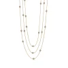 Tiffany & Co. Elsa Peretti® Diamonds by the Yard® Sprinkle Necklace in Yellow Gold | ^ Necklaces & Pendants|Gold Jewelry