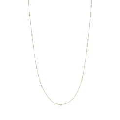 Tiffany & Co. Elsa Peretti® Diamonds by the Yard® sprinkle necklace in 18k gold. | ^ Necklaces & Pendants|Gifts for Her