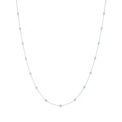 Tiffany & Co. Elsa Peretti® Diamonds by the Yard® necklace in platinum with diamonds. | ^ Necklaces & Pendants|Platinum Jewelry