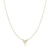 Tiffany & Co. Elsa Peretti® Diamonds by the Yard® heart necklace in 18k gold. | ^ Necklaces & Pendants|Gold Jewelry