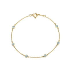 Tiffany & Co. Elsa Peretti® Diamonds by the Yard® bracelet in 18k gold. | ^ Bracelets|Gold Jewelry