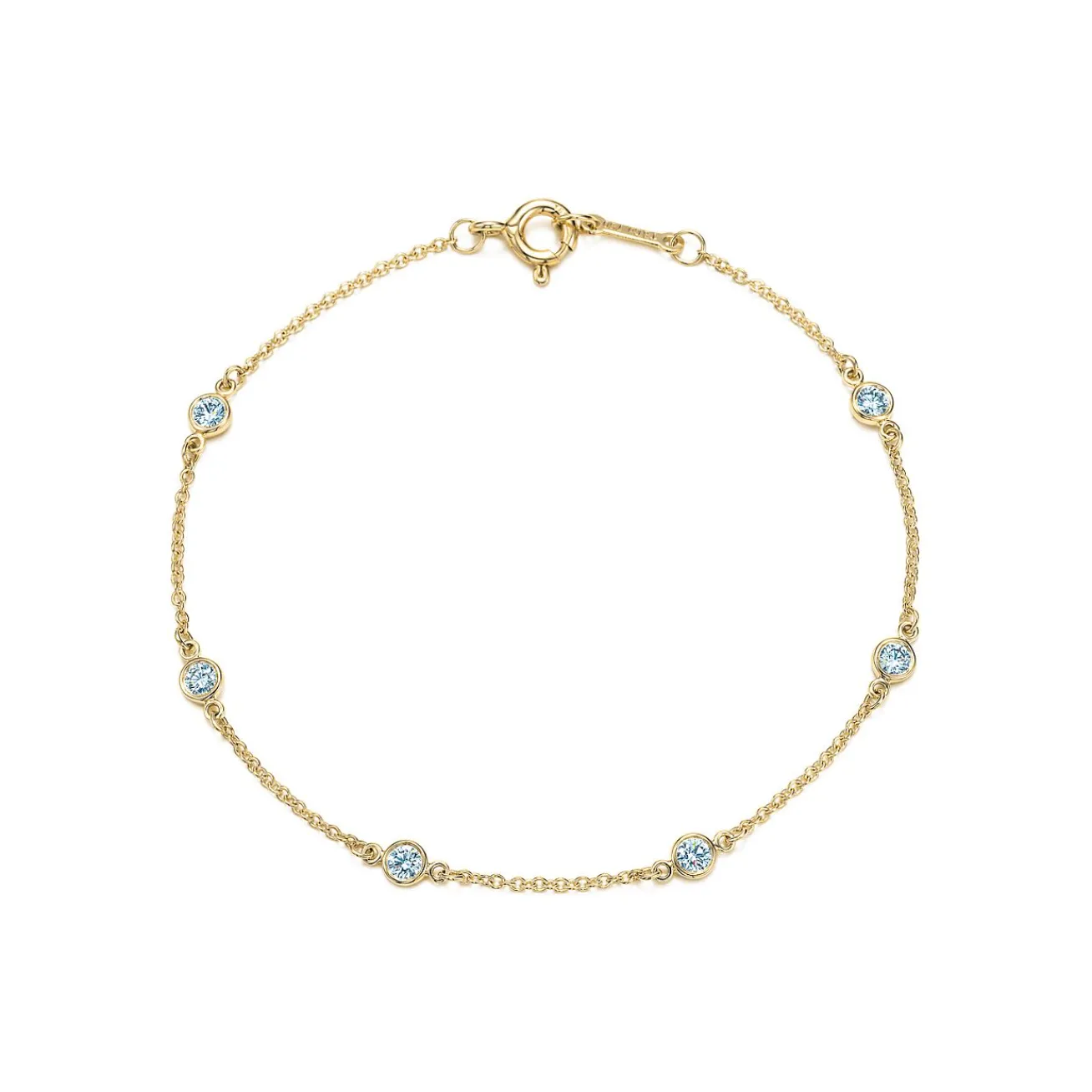 Tiffany & Co. Elsa Peretti® Diamonds by the Yard® bracelet in 18k gold. | ^ Bracelets|Gold Jewelry