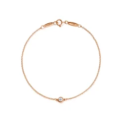 Tiffany & Co. Elsa Peretti® Diamonds by the Yard® bracelet in 18k rose gold. | ^ Bracelets|Rose Gold Jewelry