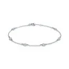 Tiffany & Co. Elsa Peretti® Diamonds by the Yard® bracelet in platinum. | ^ Bracelets|Platinum Jewelry