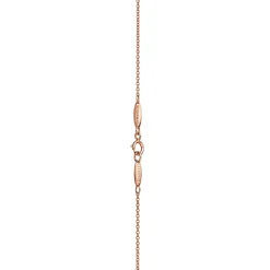 Tiffany & Co. Elsa Peretti® Diamonds by the Yard® pendant in 18k rose gold. | ^ Necklaces & Pendants|Rose Gold Jewelry