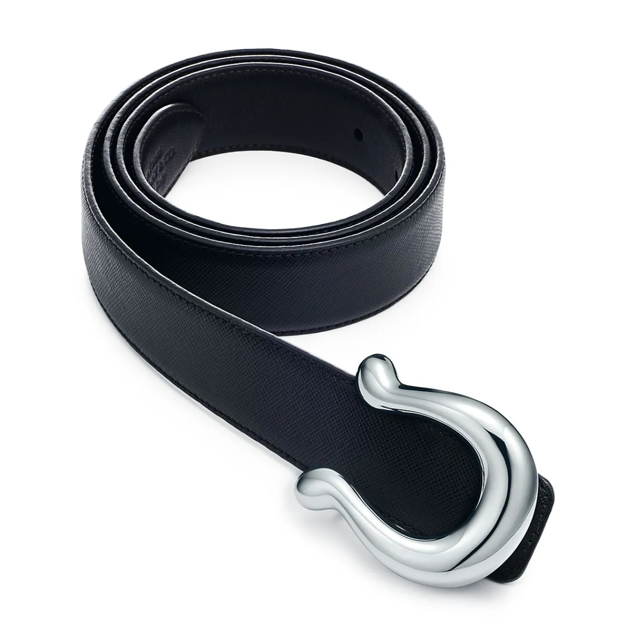 Tiffany & Co. Elsa Peretti® Equestrian belt buckle for men in sterling silver. | ^ Belts|Accessories