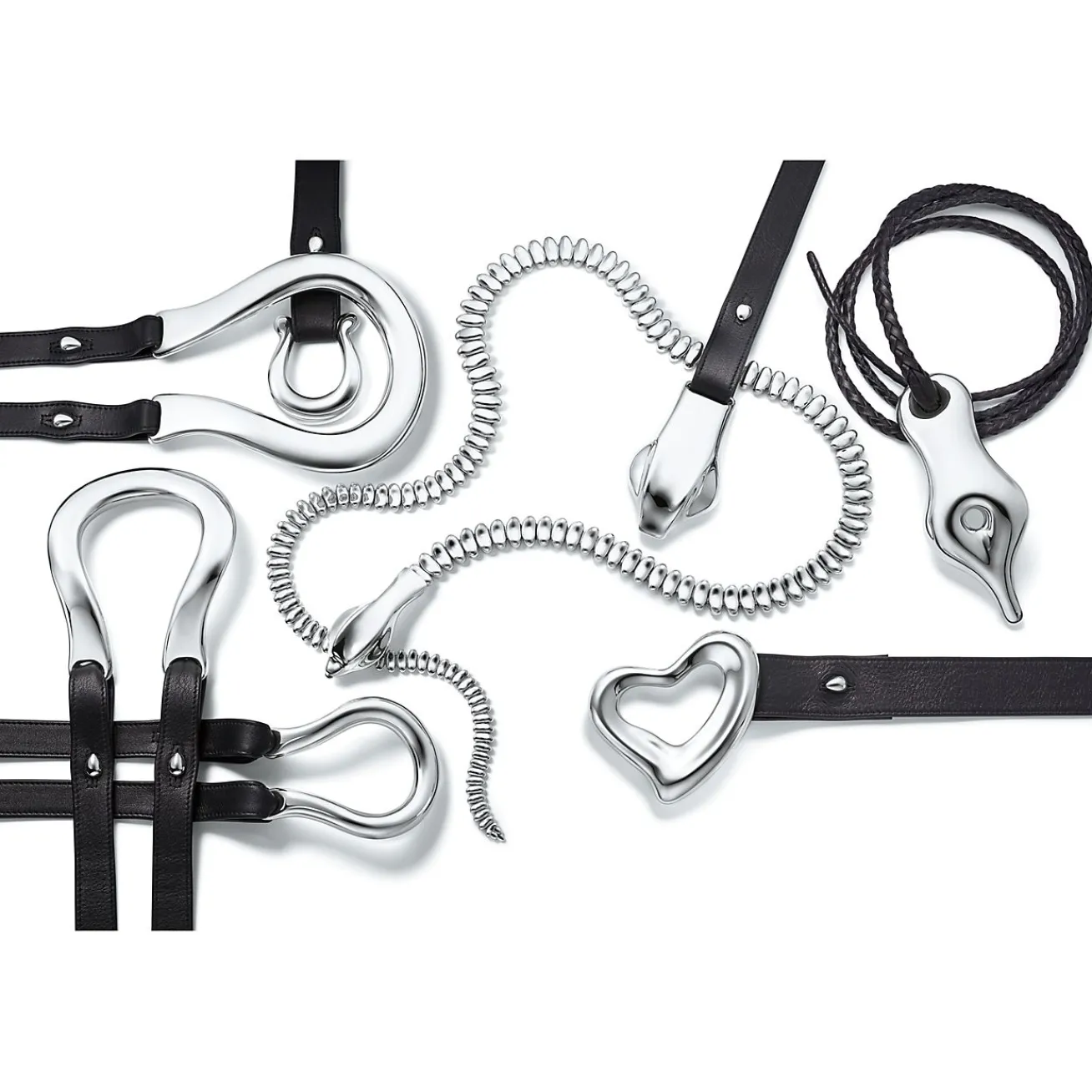 Tiffany & Co. Elsa Peretti® Equestrian belt buckle in sterling silver. | ^Women Elsa Peretti®|Small Leather Goods