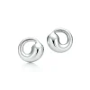 Tiffany & Co. Elsa Peretti® Eternal Circle earrings in sterling silver. | ^ Earrings|Sterling Silver Jewelry
