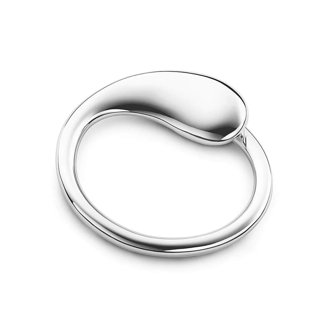 Tiffany & Co. Elsa Peretti® Eternal Circle key ring. Sterling silver. | ^ Business Gifts|Key Rings