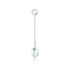 Tiffany & Co. Elsa Peretti® Eternal Circle feeding spoon in sterling silver. | ^ Baby|Baby