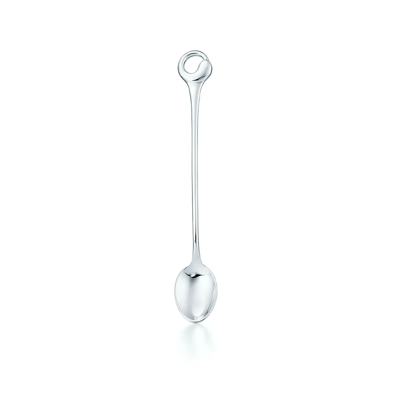 Tiffany & Co. Elsa Peretti® Eternal Circle feeding spoon in sterling silver. | ^ Baby|Baby