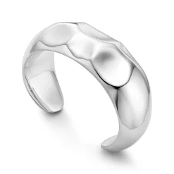Tiffany & Co. Elsa Peretti® Faceted cuff in sterling silver, medium. | ^ Bracelets|Bold Silver Jewelry
