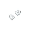 Tiffany & Co. Elsa Peretti® Full Heart ear clips in sterling silver. | ^ Earrings|Sterling Silver Jewelry