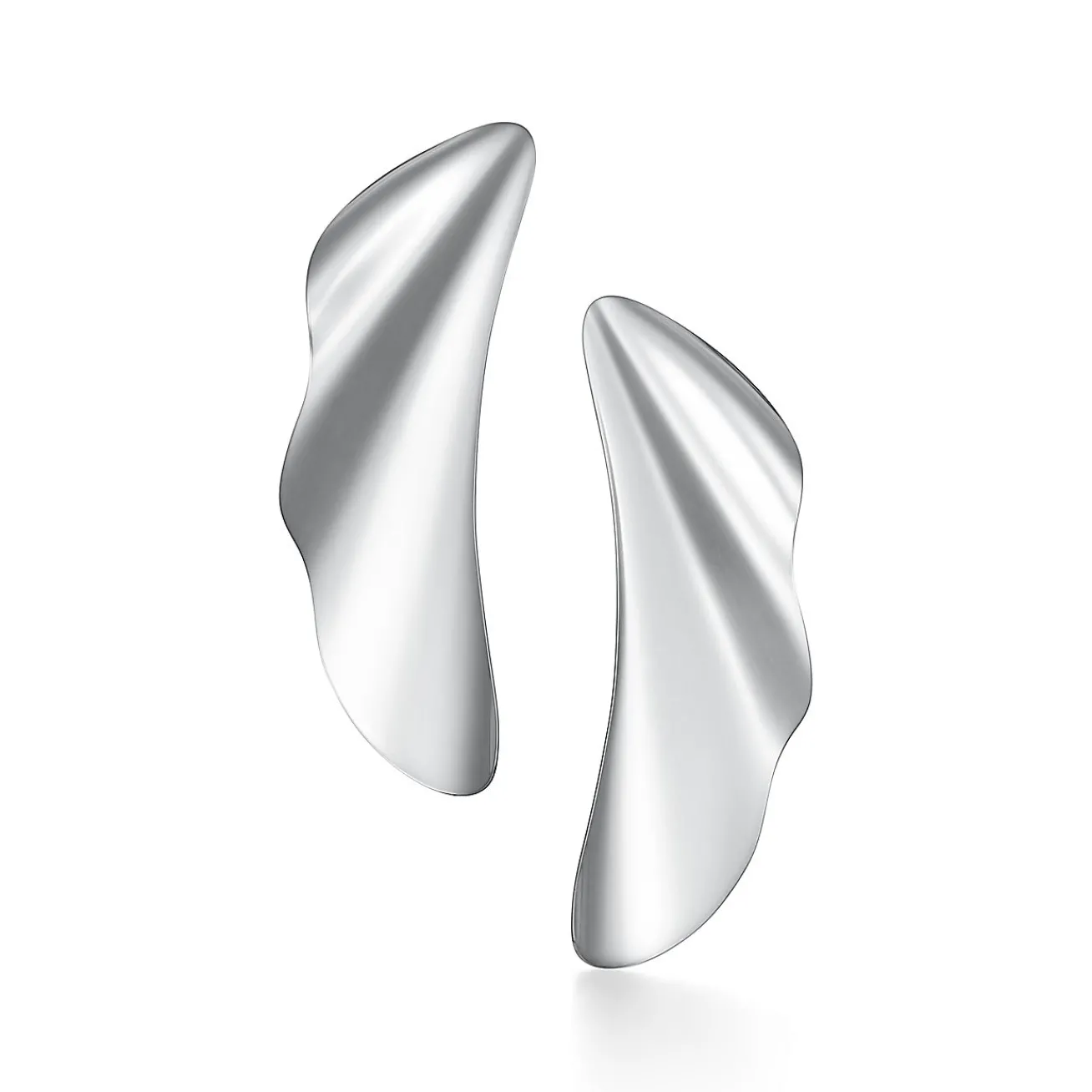 Tiffany & Co. Elsa Peretti® High Tide earrings in sterling silver. | ^ Earrings|Gifts for Her