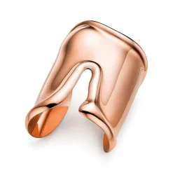 Tiffany & Co. Elsa Peretti® large Bone cuff in 18k rose gold, 95 mm wide. | ^ Bracelets|Rose Gold Jewelry