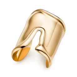Tiffany & Co. Elsa Peretti® large Bone cuff in 18k gold, 95 mm wide. | ^ Gold Jewelry|Elsa Peretti®