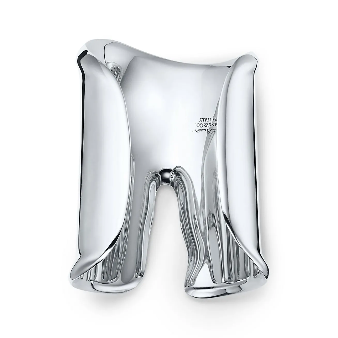 Tiffany & Co. Elsa Peretti® large Bone cuff in sterling silver, 95 mm wide. | ^ Bracelets|Bold Silver Jewelry