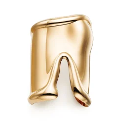 Tiffany & Co. Elsa Peretti® large Bone cuff in 18k gold, 95 mm wide. | ^ Gold Jewelry|Elsa Peretti®