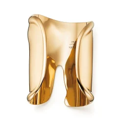 Tiffany & Co. Elsa Peretti® large Bone cuff in 18k gold, 95 mm wide. | ^ Gold Jewelry|Elsa Peretti®