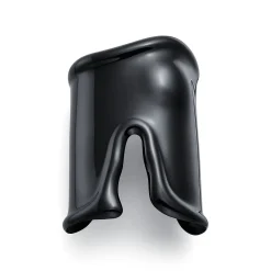 Tiffany & Co. Elsa Peretti® large Bone cuff in black finish over copper, 95 mm wide. | ^ Bracelets|Elsa Peretti®